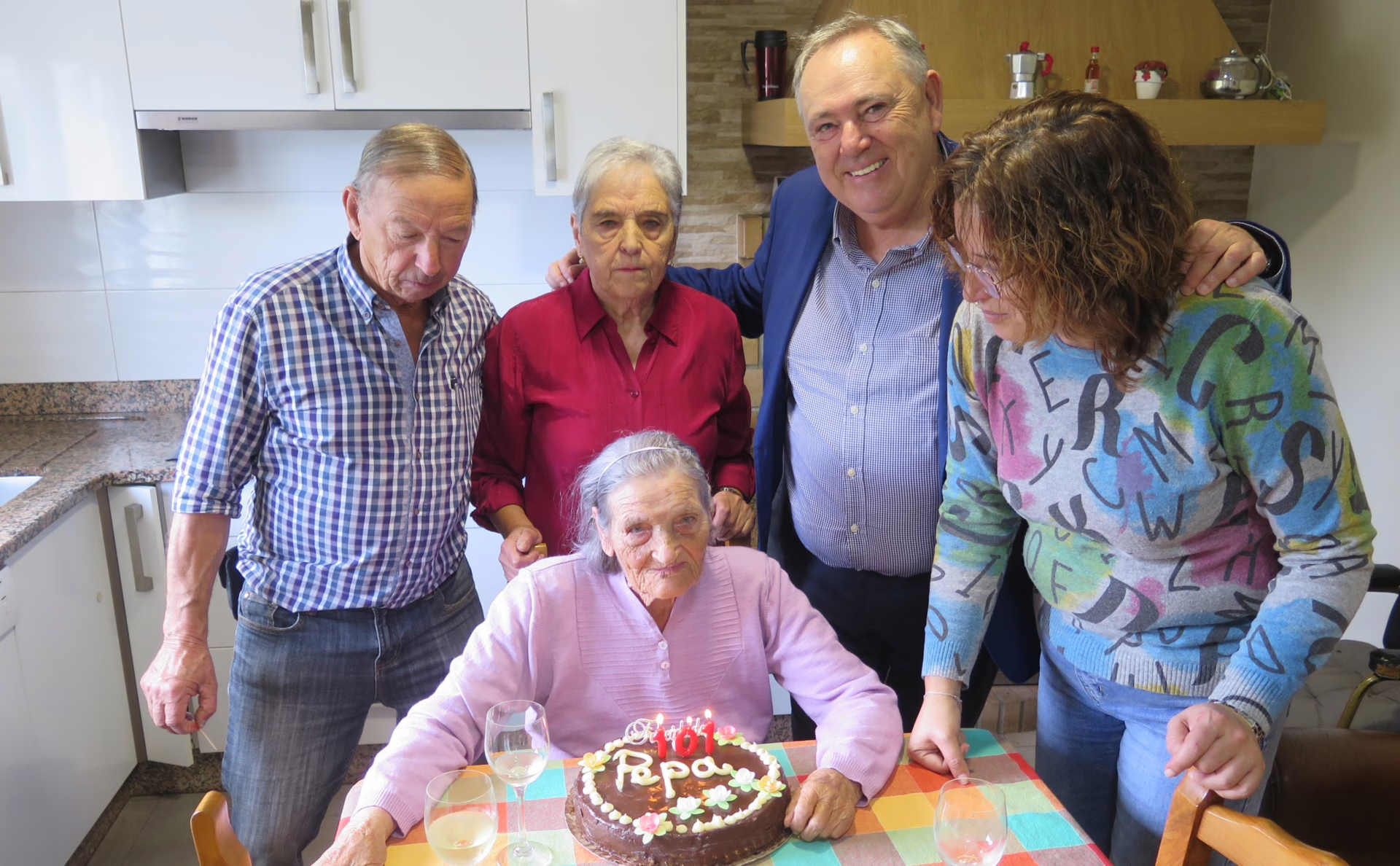 101 aniversario Josefa Esperanza Vázquez Castiñeiras